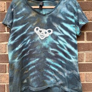 Gildan Blue Tie-Dye Short Sleeve Tee